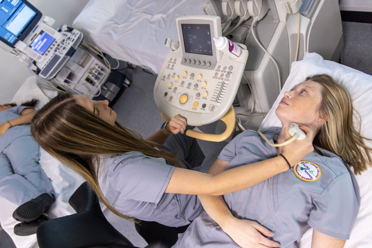 Interested in a health care career with a median income of $76,000? Apply to our diagnostic medical sonography program through May 31 at bit.ly/JJC-DMSApp! #JJCisCollege