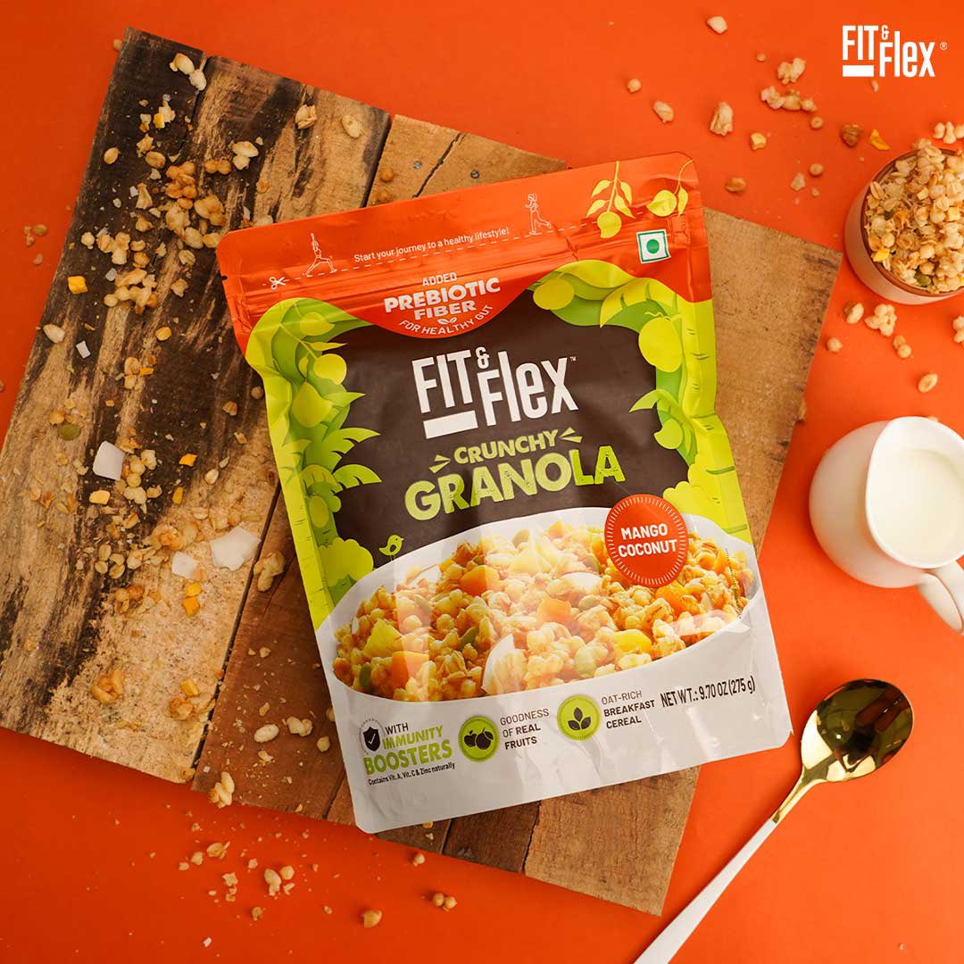 Mangoes Mangoes Mangoes... Even if a man doesn't go out and about we definitely go!🤤😋
Go crazy over mangoes with #FitAndFlex Coconut Mango Crunchy Granola...🤩🥭

🛒Shop now: fitandflex.in 

#FitandFlex #CrunchyGranola #mango #mangogranola #mangolover #mangodessert