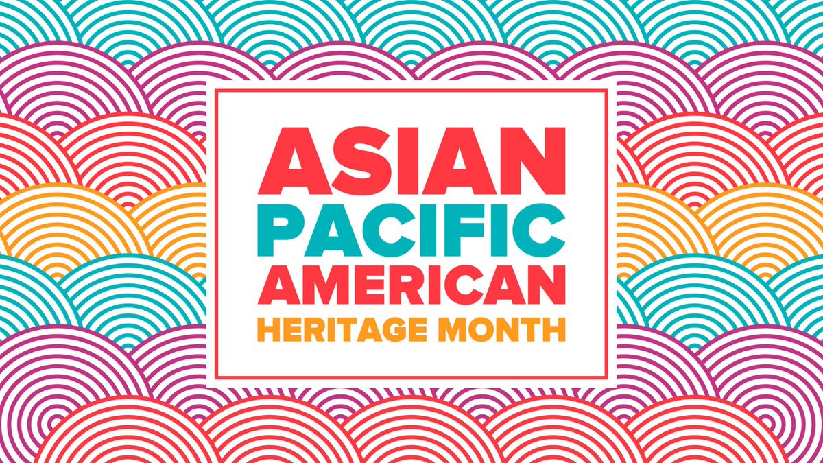Happy Asian Pacific American Heritage Month! May pays tribute to the generations of Asian and Pacific Islanders who have enriched America's history and are instrumental in its future success.#celebrateaapi