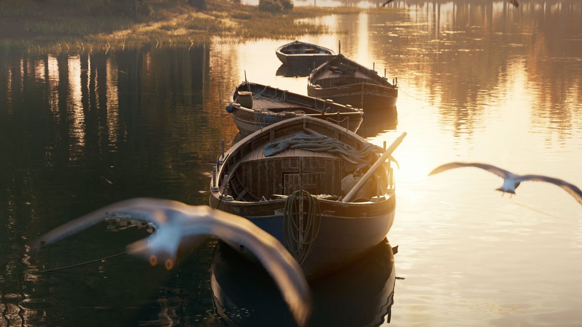 'This project is all about capturing the simple #beauty of these quiet places.' Drift away on @pullastudio's Forgotten Boats #shortfilm, a beautifully lit #photoreal exercise in ambience Watch: tinyurl.com/2s3t9a39 #3Danimation #rendering #design #cinema4D @stash_magazine