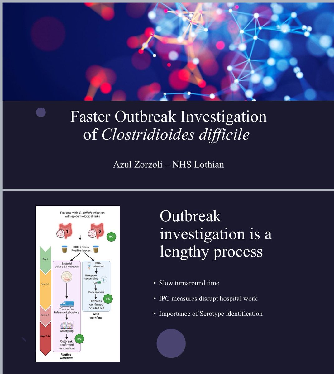Azul Zorzoli (@azulzorzoli) on Twitter photo Fantastic talks at the <a href="/ION_BRU/">ION_BRU</a> users meeting today at the <a href="/EdinburghUni/">The University of Edinburgh</a>. I got great tips and new ideas to improve #CDI outbreak investigation using <a href="/nanopore/">Oxford Nanopore</a>. Thanks, <a href="/Amandatron89/">Dr. Amanda Warr 🧬</a> and @_shannon_laura!
#cdiff <a href="/NHS_Lothian/">NHS Lothian</a> Fantastic talks at the <a href="/ION_BRU/">ION_BRU</a> users meeting today at the <a href="/EdinburghUni/">The University of Edinburgh</a>. I got great tips and new ideas to improve #CDI outbreak investigation using <a href="/nanopore/">Oxford Nanopore</a>. Thanks, <a href="/Amandatron89/">Dr. Amanda Warr 🧬</a> and @_shannon_laura!
#cdiff <a href="/NHS_Lothian/">NHS Lothian</a>