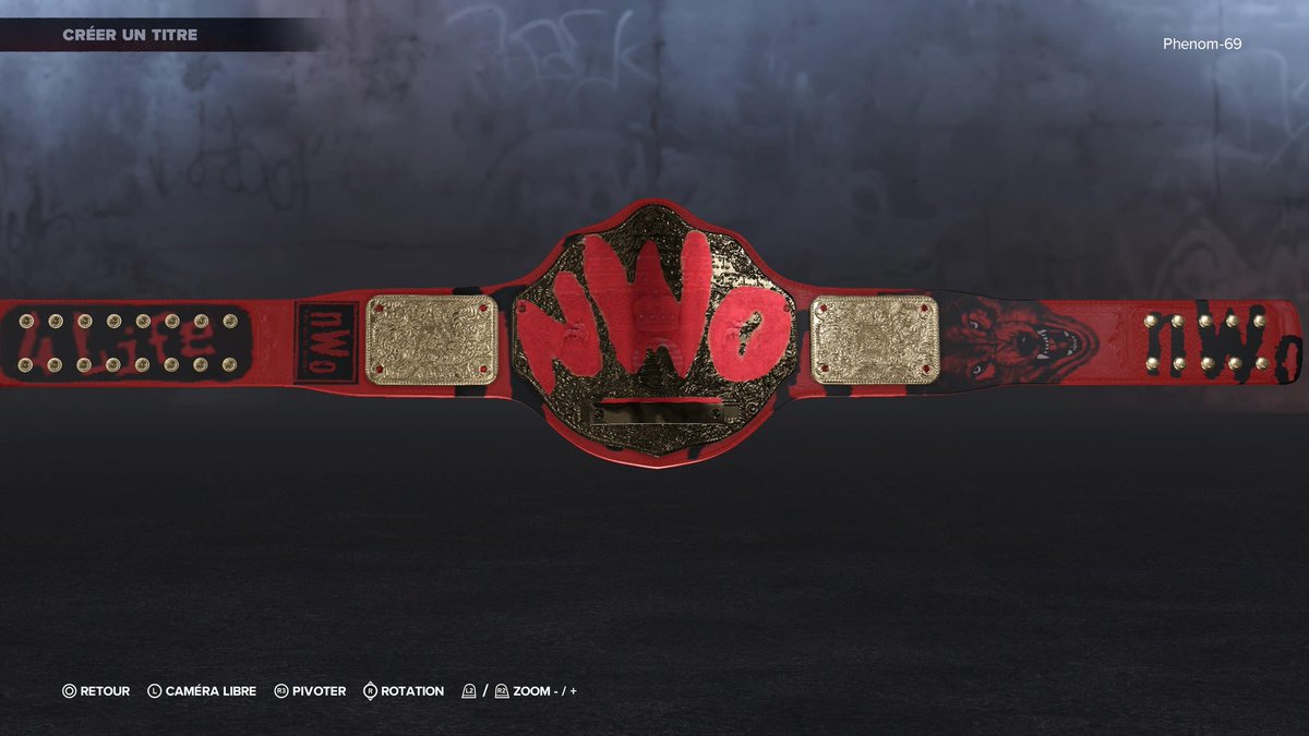 NWO Wolfpack signature title now live on CC ! #WWE2K24 #NWO #WWEBacklash