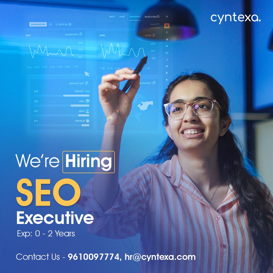 WE ARE HIRING 📢

Don’t miss out on this incredible opportunity and kickstart your career.

Apply Now: cyntexa.com/apply-at-cynte…

#seo #hiring #jobhunt #wearehiring #hiringnow #jobsearch #jobalert #cyntexa #cyntexahiring #Recruitment
#WorkOpportunity