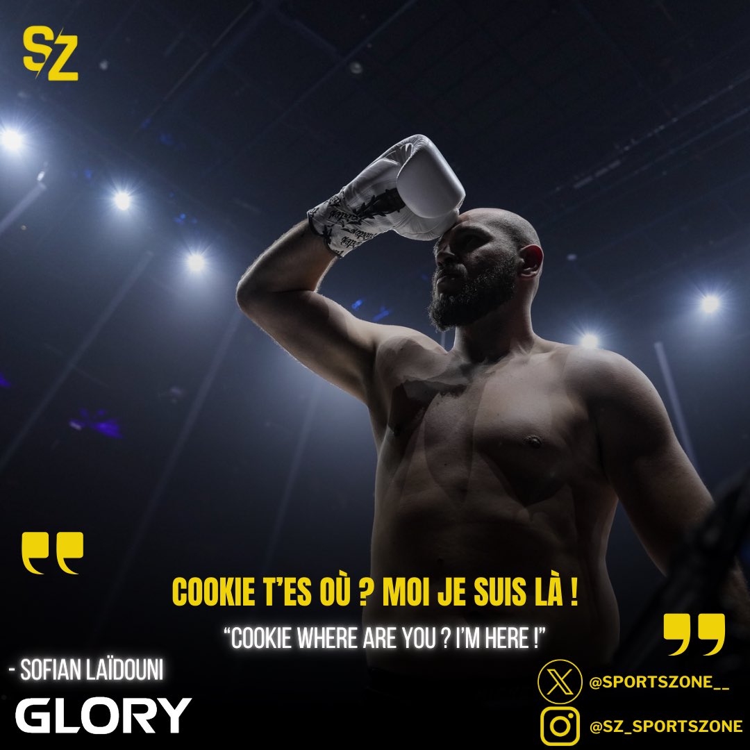 🚨 Sofian Laïdouni a call-out Tariq Osaro, ancien champion intérimaire des HW du GLORY. 

Le français voit grand pour la suite et veut monter au classement ! 🇫🇷✨