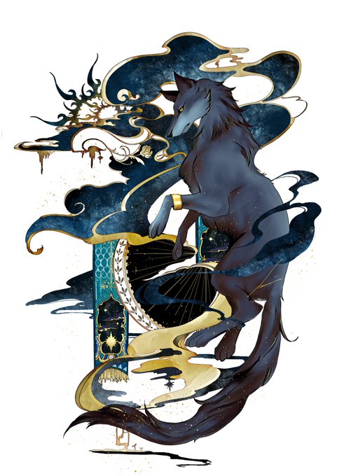 「jewelry wolf」 illustration images(Latest)