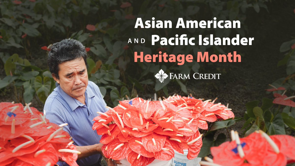 In honor of Asian American & Pacific Islander Heritage Month, we proudly celebrate the contributions Asian and Pacific Islander producers play in our nation’s ag and rural communities. #ThankAFarmer today!