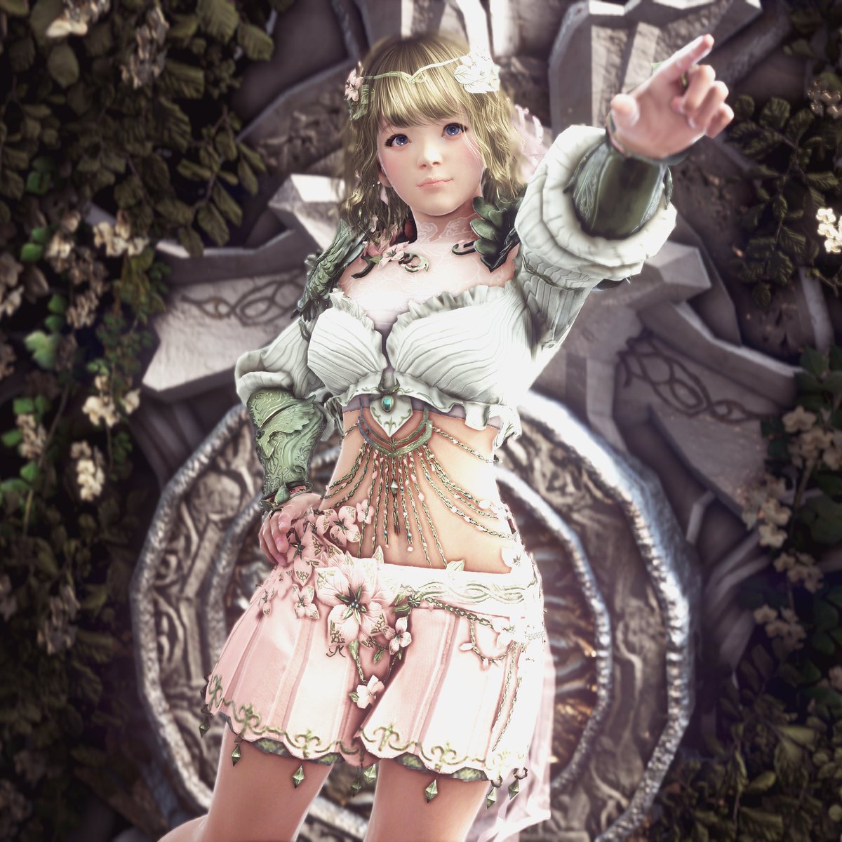 あしたは24ｈ勤だから今のうちにかわいいをチャージしとく
#黒い砂漠 #黒い砂漠PC #BlackDesertOnline