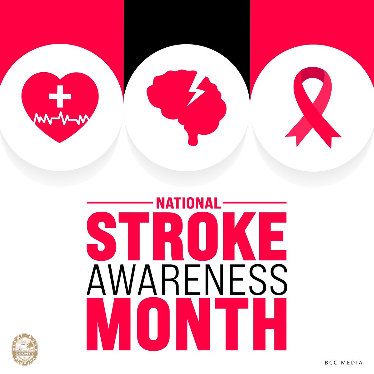 Chairman @Ogilbert sponsored a resolution recognizing May as National Stroke Awareness Month in #OurCounty to raise the public's awareness regarding stroke risk factors in hopes of lessening the occurrence of this medical condition that affects millions worldwide. 🧠