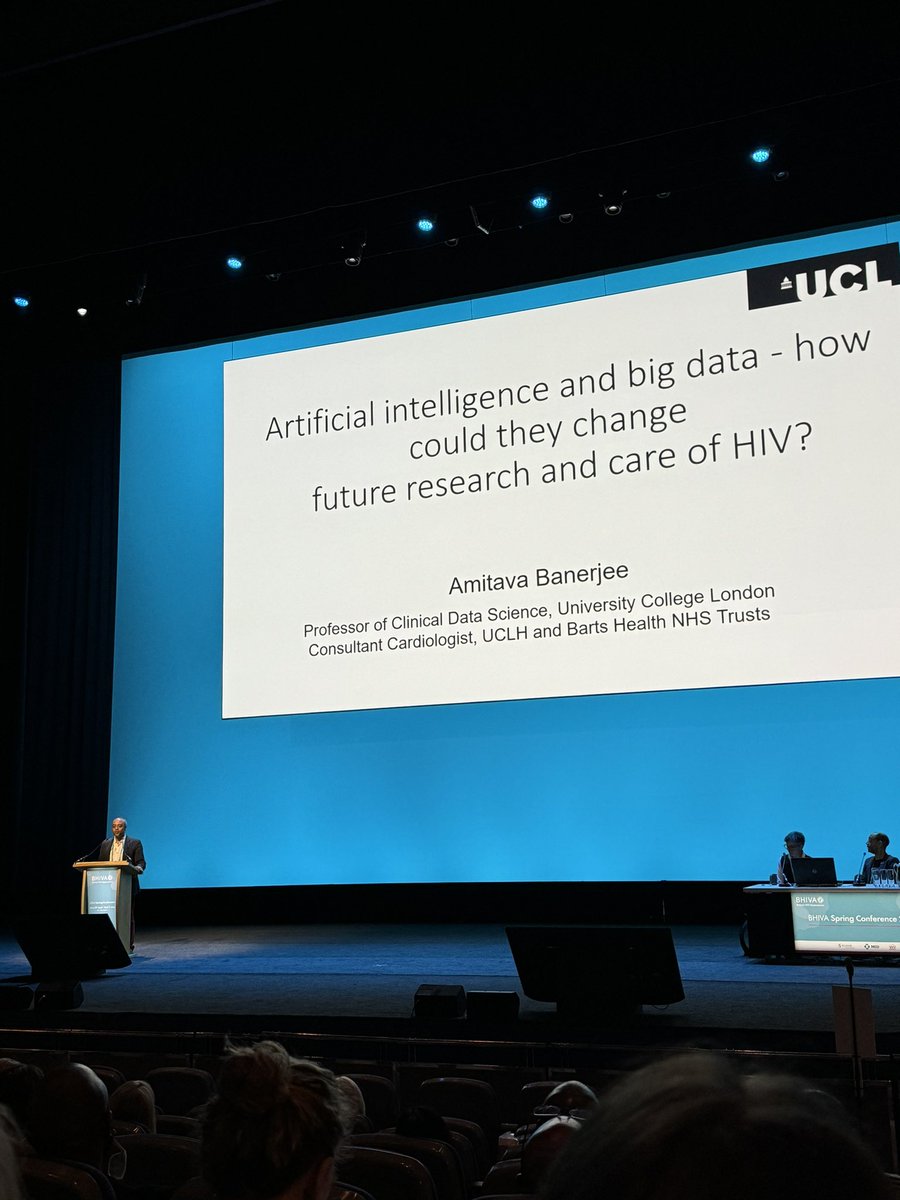 Great to see my @NHSBartsHealth colleague @amibanerjee1 speak on AI at #BHIVA24 today!