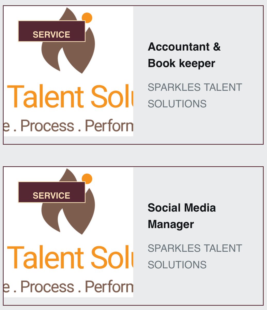 Sparkles Talent Solutions are hiring! - Social Media Manager: jobnotices.ug/job/social-med… -Accountant & Book keeper: jobnotices.ug/job/accountant…