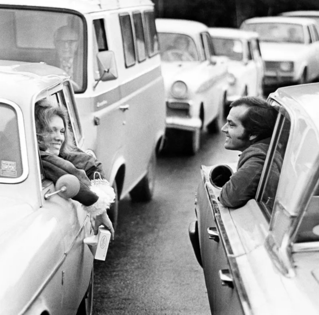 Jack Nicholson and Susan Anspach in Five Easy Pieces, 1970, dir. Bob Rafelson