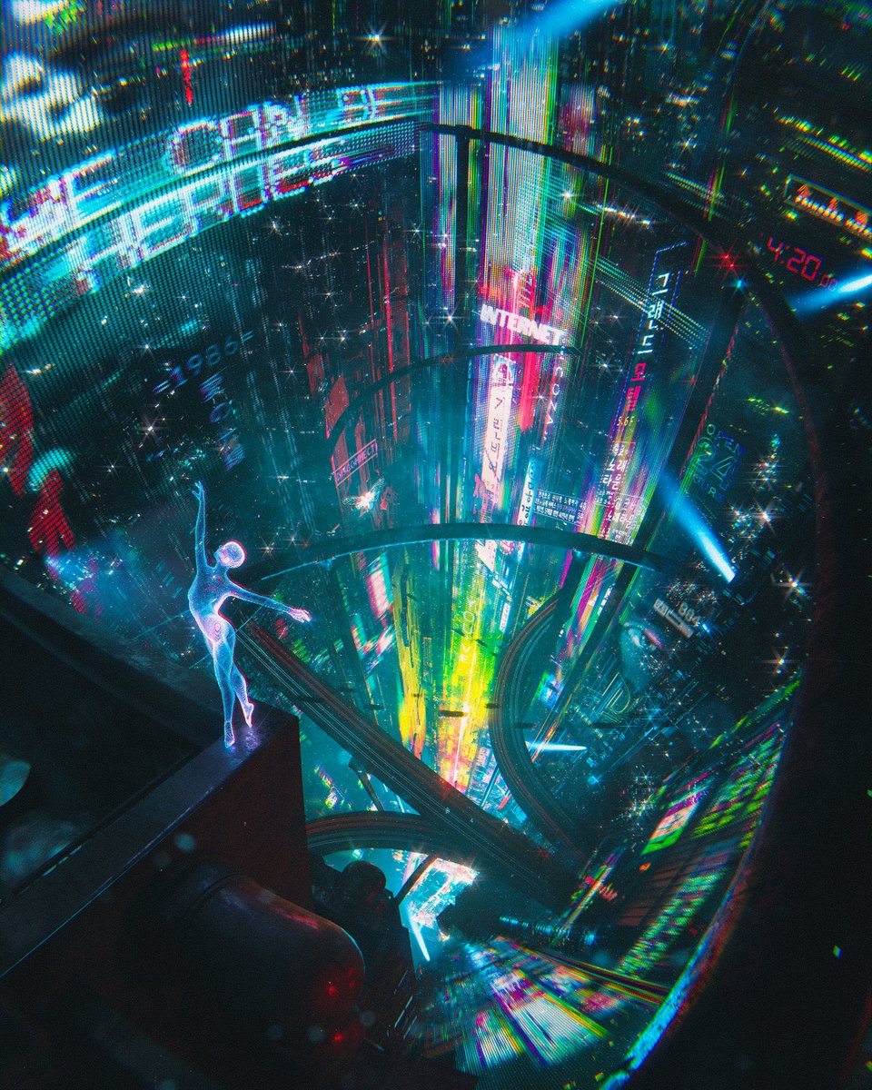 Cyberpunk Technicolor