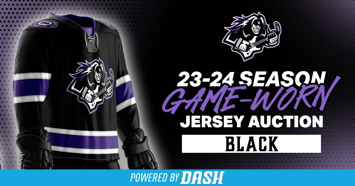 🎸Get ready to own a piece of Motor City Rockers history! 🎸 We're auctioning off our game-worn black jerseys from the electrifying 2023-2024 season! Don't miss your chance to own a piece of the action. Click the link below to bid now and rock the jersey of your favorite…