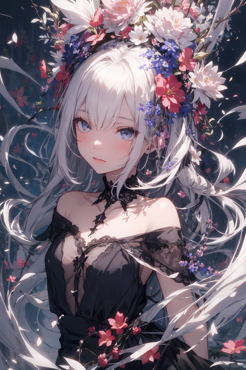 幻影★少女 舞 (@geneishojo)さんの #1girl数珠繋ぎ

追加したプロンプト
various colors, entangled flower, Particle,

#PixAI