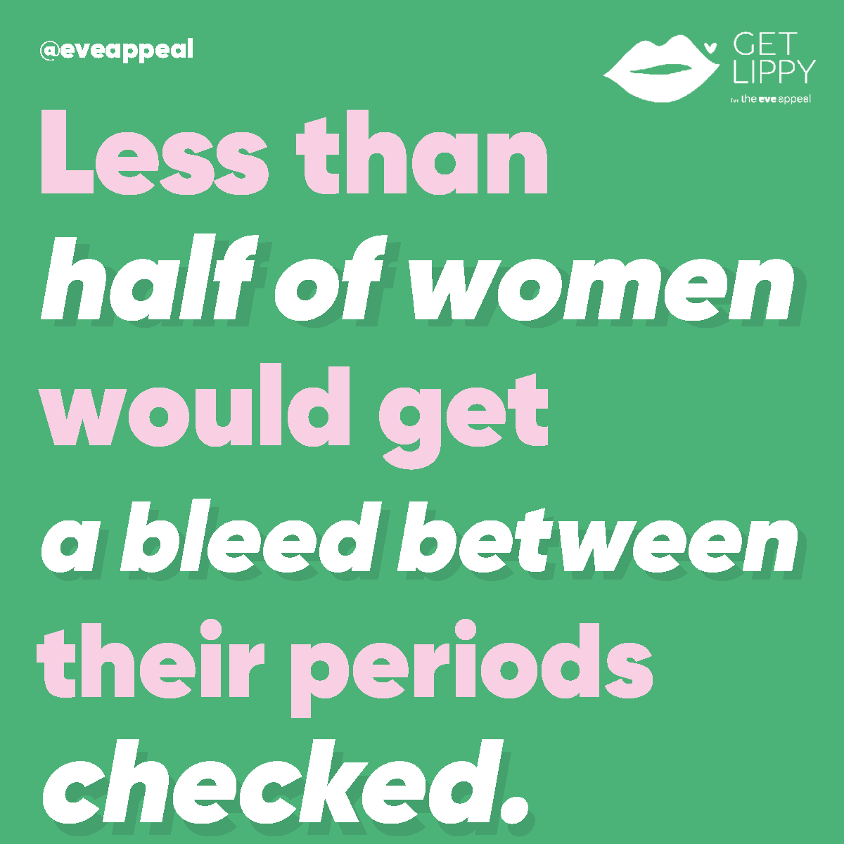 Throughout May @eveappeal is raising awareness about gynaecological cancers. Abnormal vaginal bleeding is a ‘red-flag’ symptom of 3 of the 5 gynaecological cancers: womb, cervical & vaginal. Find out more: eveappeal.org.uk/gynaecological…