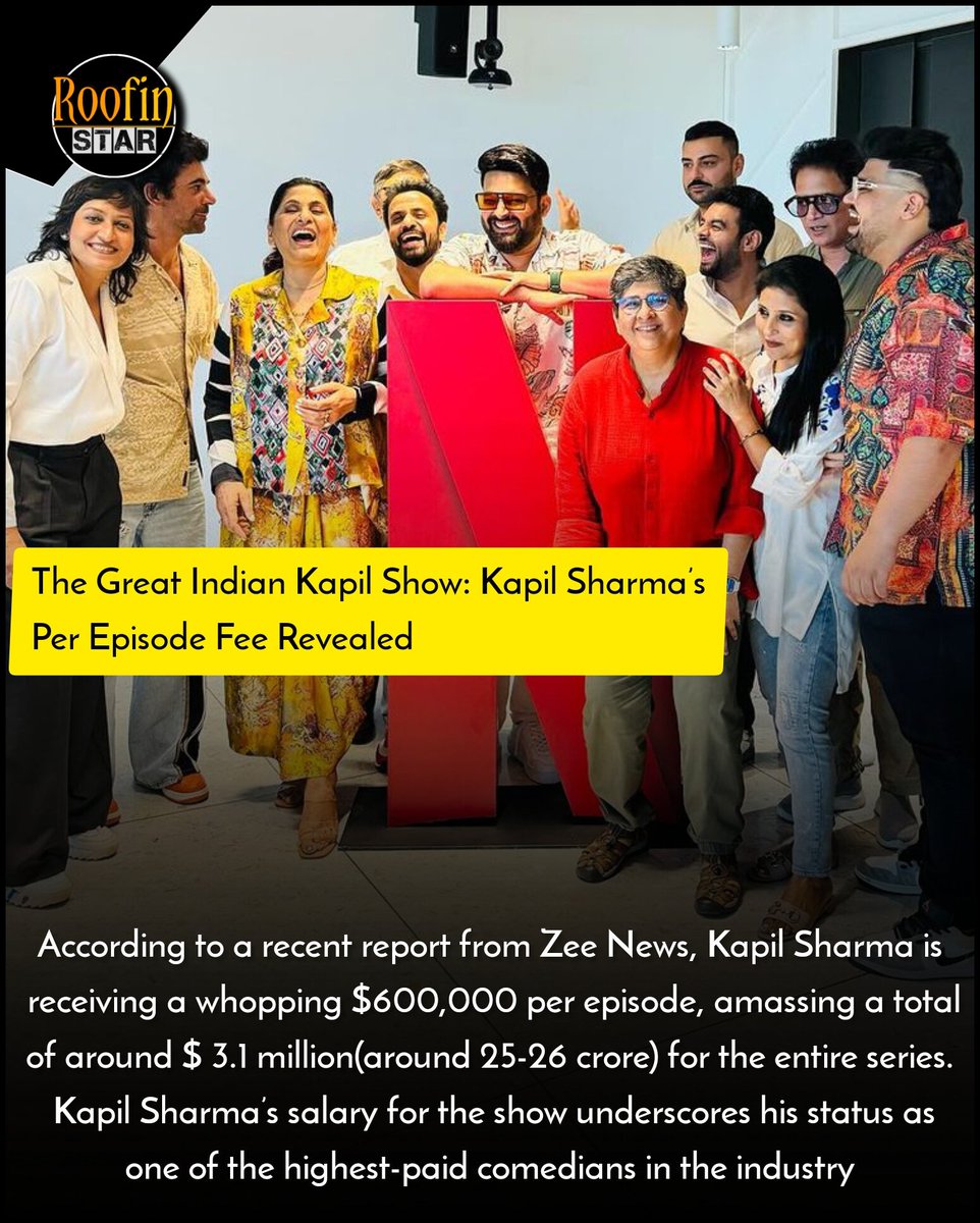 Kapil Sharma salary 😲
#KapilSharma #Netflix #SunilGrover