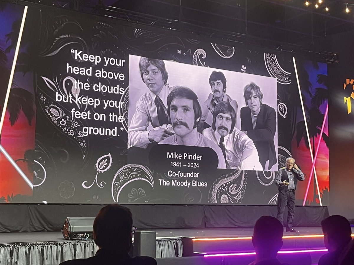 “keep your head above the clouds but keep your feet on the ground “ at @IGEL_Technology #IGELDisrupt2024 @markbtempleton