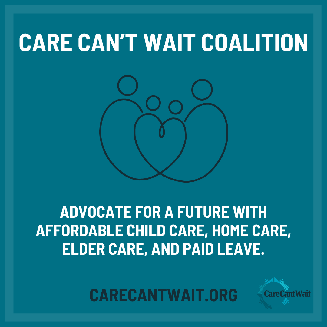 With April, deemed as Care Workers Recognition Month, coming to a close, we’d like to shed light on the Care Can’t Wait coalition – an organization advocating for affordable child, home, and elder care, as well as paid leave. Learn more: carecantwait.org #carecantwait