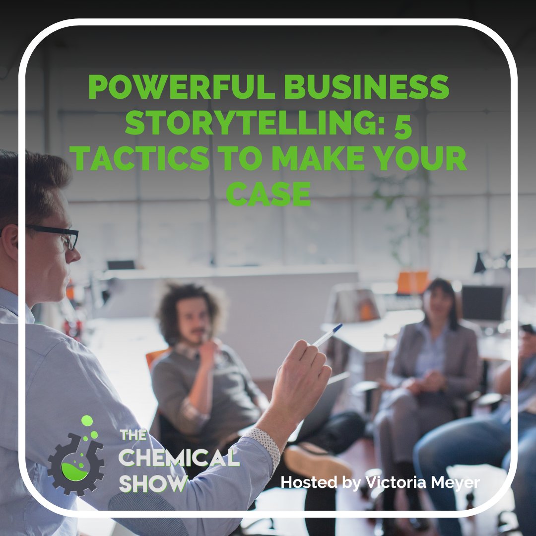 Dive deep into the art of narrative crafting in the chemical industry with host @VictoriaKMeyer on The Chemical Show. Learn how storytelling shapes business perceptions and discover top strategies for success. thechemicalshow.com/powerful-busin… #TheChemicalShow #Storytelling