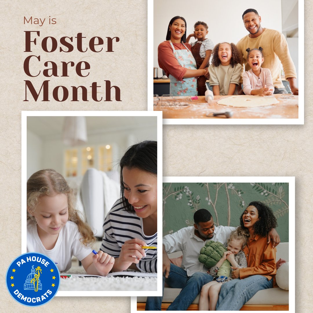 May is Foster Care Month. There are nearly 370,000 children in foster care nationwide and each and every one deserves to grow up in safe and loving homes that help them reach their full potential.