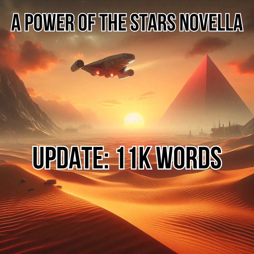 I started a thing. This will work as a great standalone for those looking to test a smaller sample of my work. And for those who have already read POWER OF THE STARS material, it will offer further insights into elements of the story, as well as tease things still to come 🌟🔥🌟