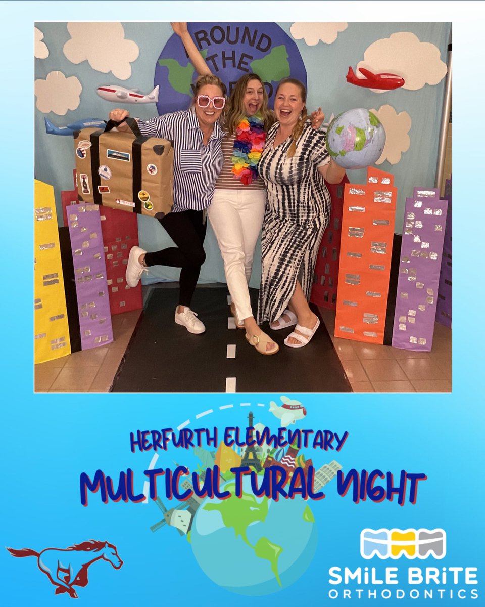 The only pic from <a href="/Herfurth_Bronco/">Herfurth Elementary</a>’s first multicultural night! I was too busy learning and eating my way around the world🌎