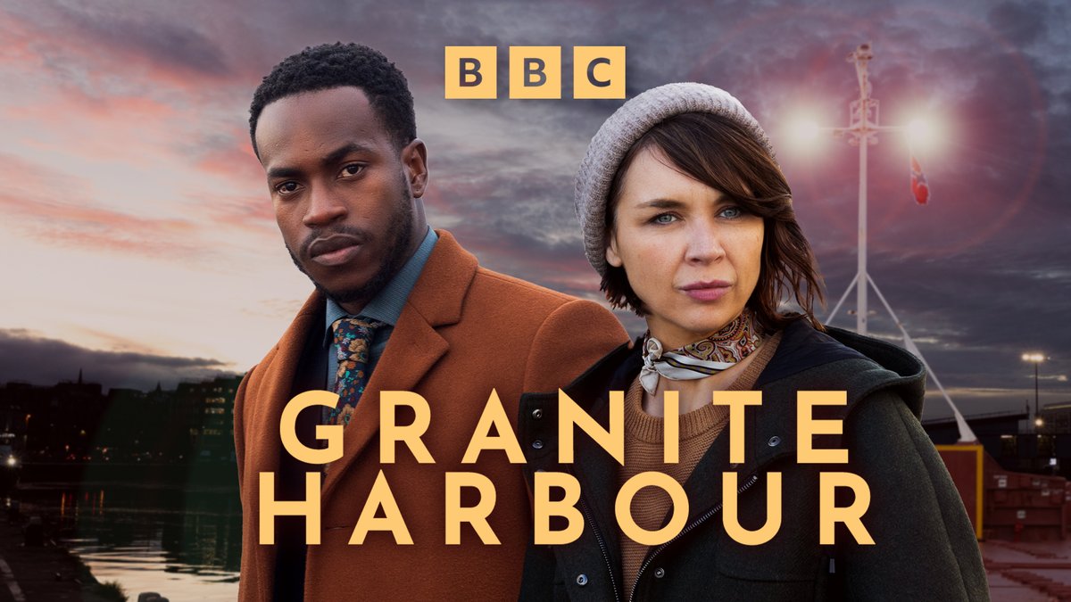 The wait is over... watch series 2 of #GraniteHarbour tonight on @BBCScotland at 10pm and tomorrow on @BBCOne at 8pm. Starring @romariosimpson_ , with @KateBracken, and @iamMartinSmith as Lead Director for the series.