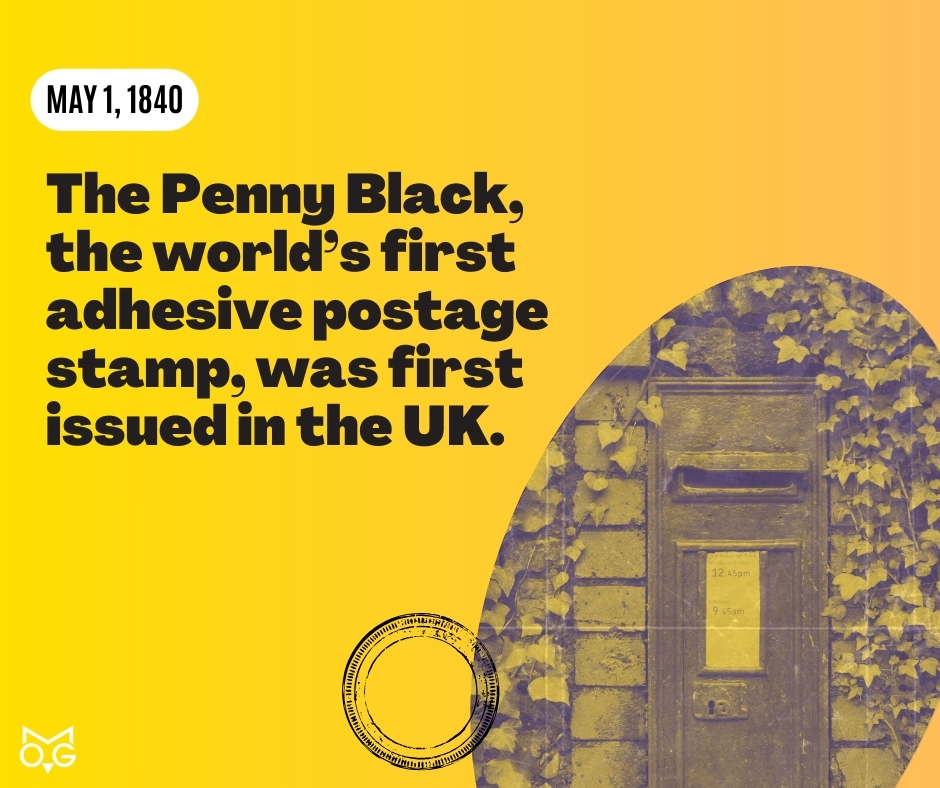 #OTD in 1840, the Penny Black, the world’s first adhesive postage stamp, was first issued in the UK.
#Mail #Philately #StampCollecting #UKHistory