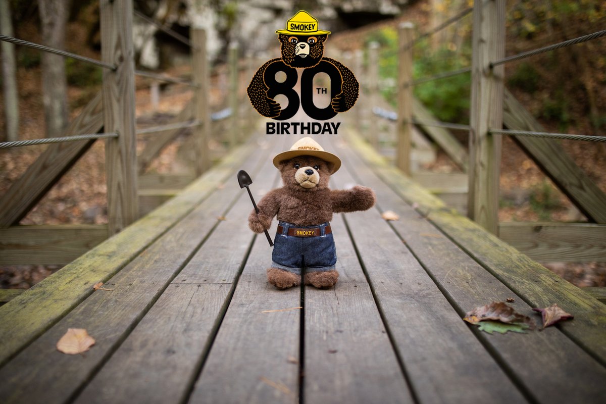 Smokey Bear is celebrating his 80th birthday! Help keep our state forests safe here in the Mountain State! #YesWV 

We are still in Spring Fire Season till May 31 and during this time burning is prohibited from 7 a.m. to 5 p.m.

Learn more: bit.ly/32cmzWx