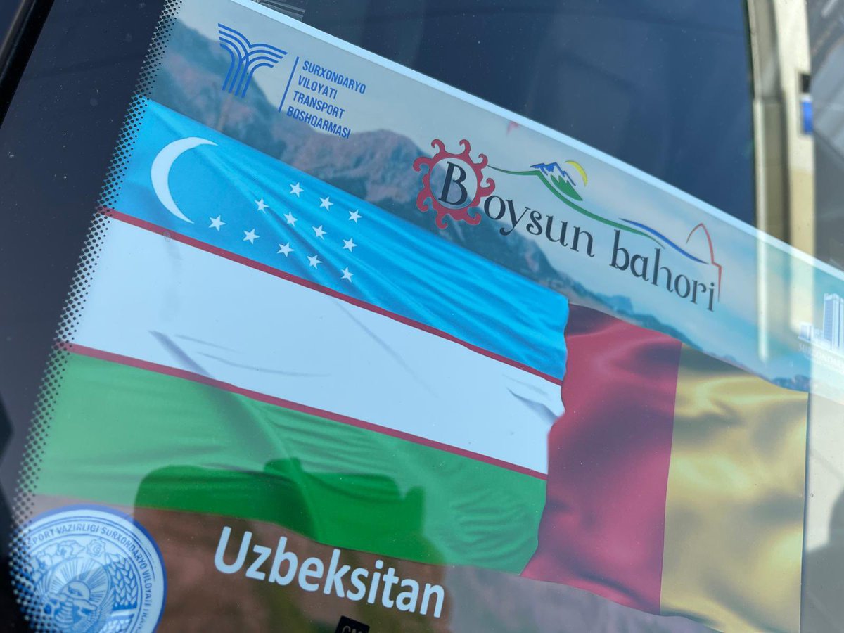 Police escort to the festival… we hope! Proud to be representing the UK at the Uzbekistan Boysun Bahori Festival 2024 🇺🇿 #uzbekistan #boysunbahori #boysunbahori2024 #folklore