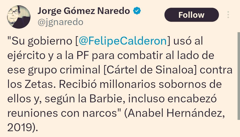 EmilioAlvarezI's tweet photo. Les dolió profundamente que la periodista #AnabelHernandez haya exhibido el presunto vínculo de @lopezobrador_ con el narco desde el 2006. 

Desde entonces habría recibido 25 millones de dólares de “apoyo”. 

Cuando la periodista mexicana exhibió también a Genaro García Luna, con el mismo método de investigación, los voceros de la 4ta lo festejaban. 

El círculo cercano del presidente sabe, y participó en el vínculo con el narco; un vínculo que llegaría también a sus hijos mayores. 

“La Historia Secreta” termina por derrumbar la hipocresía de López Obrador y su pandilla de decir que “no somos iguales”.

No. 

Son peores. 

@FCN_mx @ahora_mx @redesunidosmx