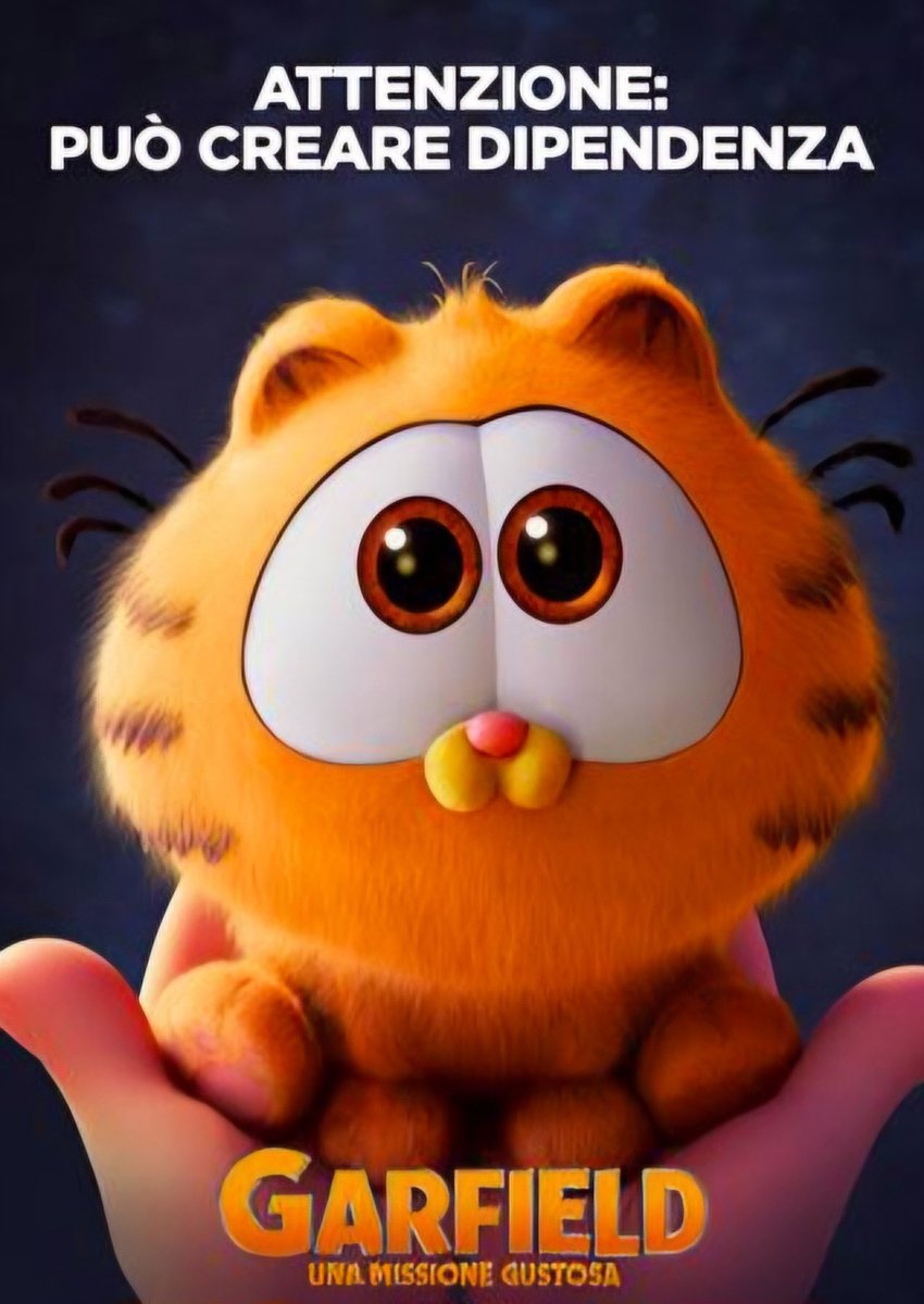 GUARDANDO: #GarfieldUnaMissioneGustosa!
Film 2024!! 👍🏻👍🏻👍🏻👍🏿👍🏿👍🏿

PRESSO: @TheSpaceCinema #Vimercate