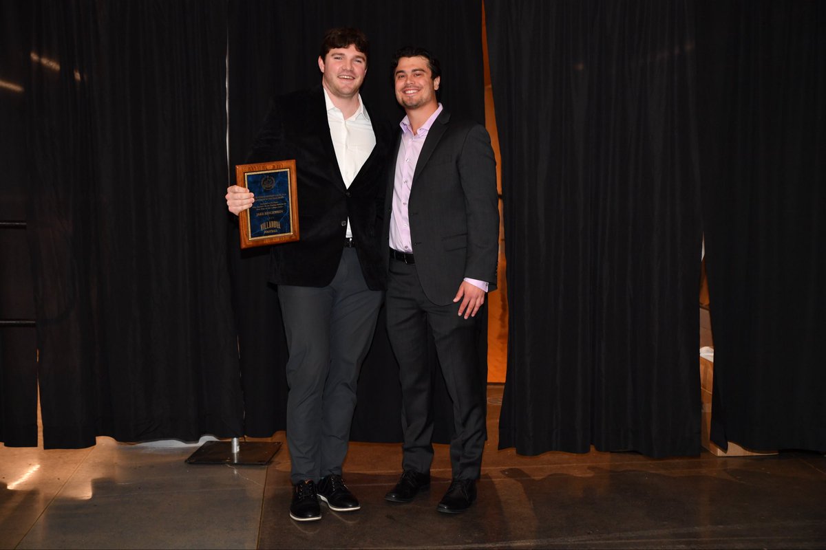 The Rev. Bernard Lazor, O.S.A. Newcomer of the Year Award — Presented to the player who excelled on the playing field for the first time in his Villanova career Jake Reichwein @jakereichwein