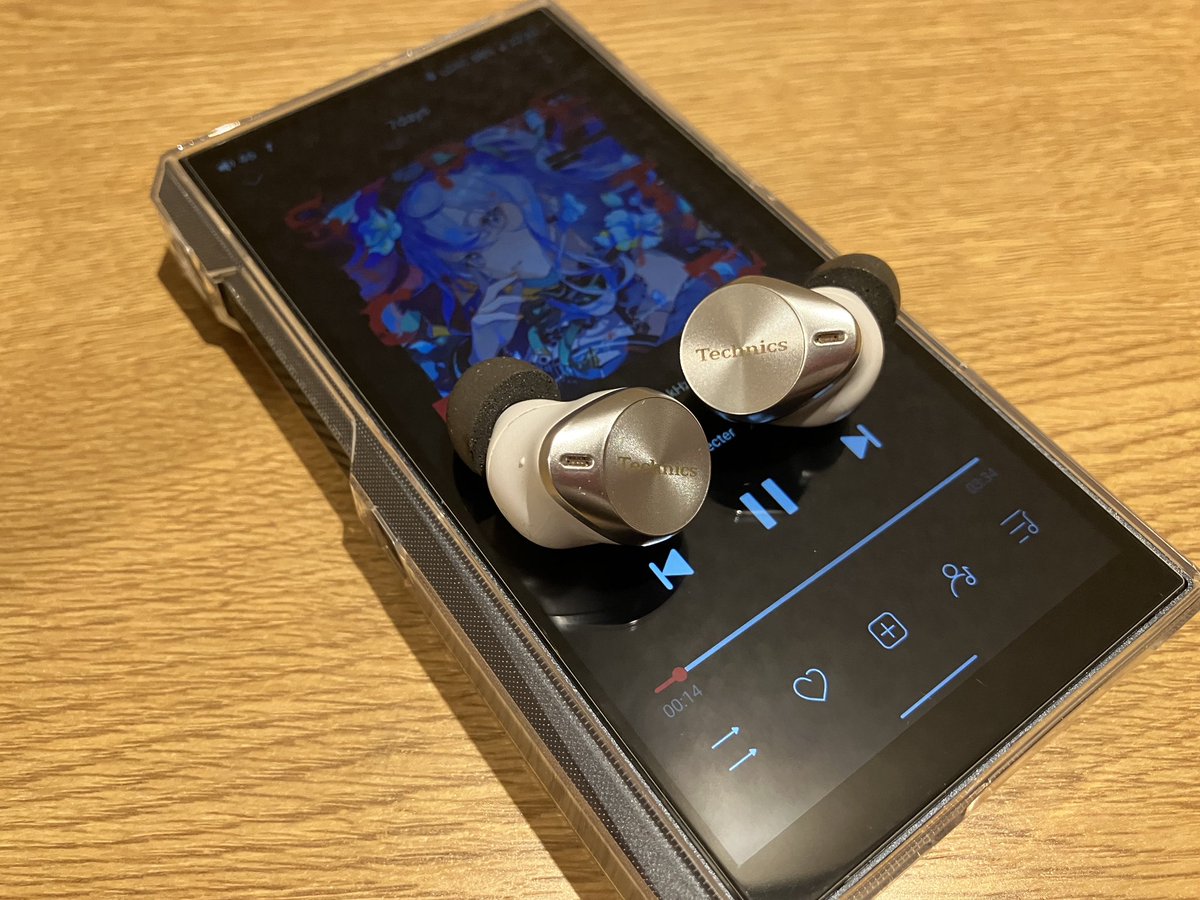 今日雨だからFiiO M23とAZ80でポタオデしてたけど、かなり音良くてびっくり
あとLDAC(上から2番目のBalanced Audio〜)接続だったけど満員電車でもほとんど音飛び発生しなかった
DAPだとBluetoothの接続安定性低いイメージ持ってるけど、M23は優秀な部類なのかもしれない