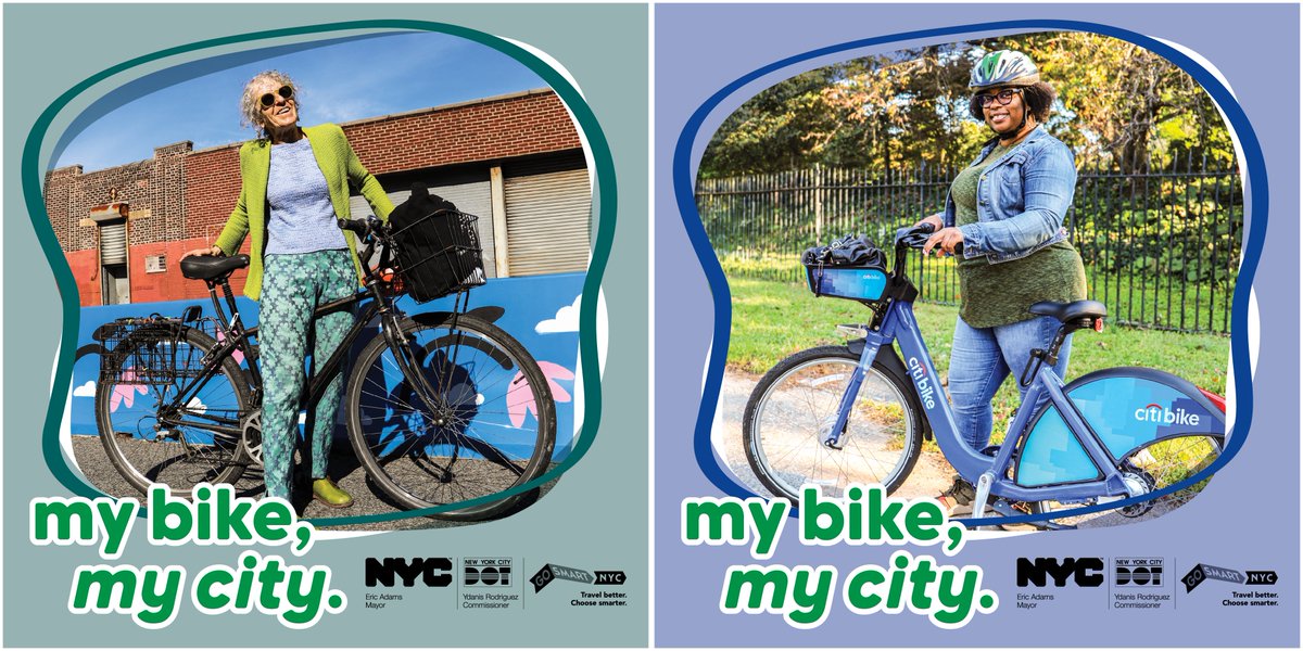 This is your city, enjoy it by bike! We're launching 'My Bike, My City' to empower women, girls, transgender & gender nonconforming New Yorkers to embrace cycling with resources like cycling tips, educational events, & suggested bike routes available at nyc.gov/MyBikeMyCity