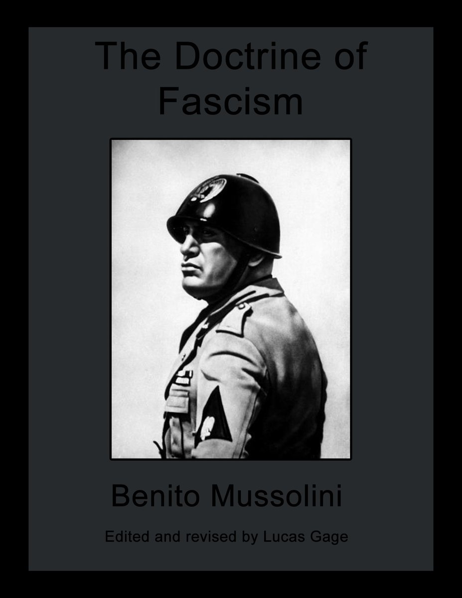 People throw the word 'fascist' around without knowing what it means. I put this together so you can understand. lucasgage.com/product/the-do…