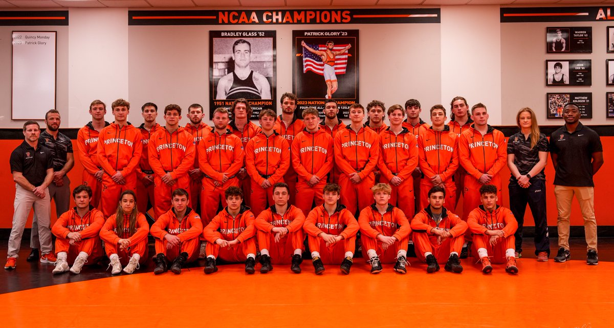 Your '23-'24 Princeton wrestling team #LetsGetWild