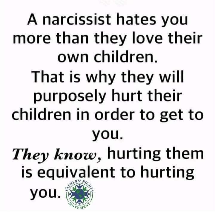 Narcissistic parents are the ones committing parental alienation.  #endparentalalienation #endchildabuse #enddomesticviolence