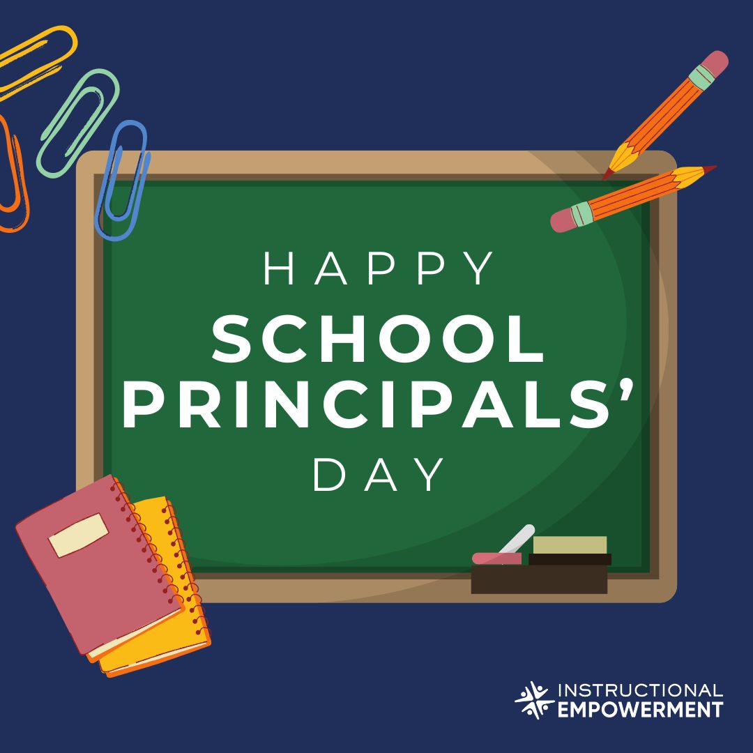 📢 Shoutout to all the amazing principals on #SchoolPrincipalsDay! Your leadership empowers teachers and students alike. We appreciate your commitment to creating learning environments where all students can thrive.