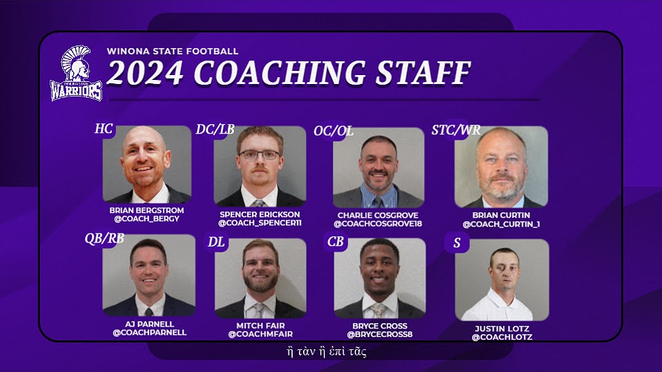 Warrior Nation!

Please welcome your 2024 Coaching Staff!

Please give them a follow!

#GGT⚔️