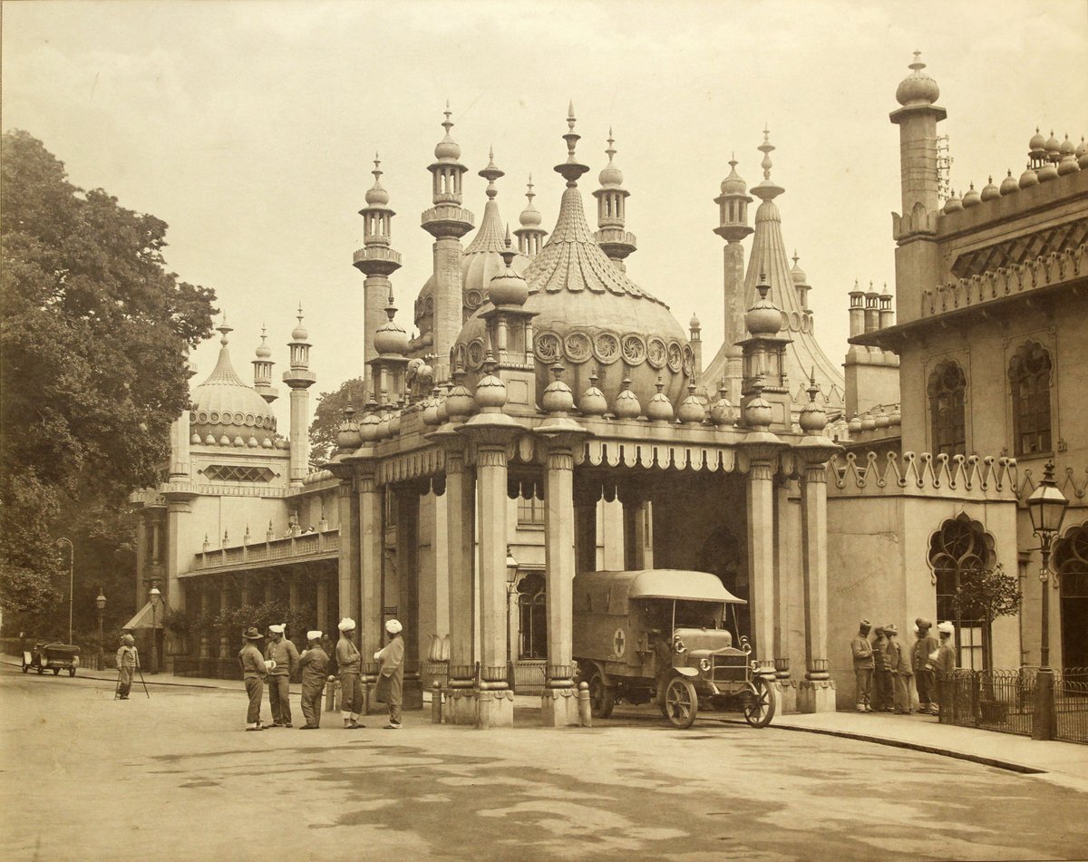 During the 1st World War (1914-1918) over 1.27m. Undivided Indian soldiers served along British troops in Europe, over 12,000 Indian soldiers, wounded in battle in Europe were brought back to the city. Many building was taken over by the military including the Royal Pavilion ...