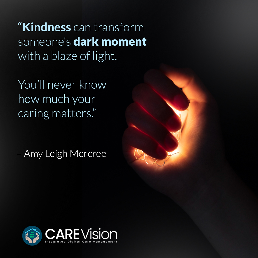 “Kindness can transform someone’s dark moment with a blaze of light. You’ll never know how much your caring matters.”

- Amy Leigh Mercree, author and holistic health expert.

#pictureoftheday #quotes #kindness #carehomes #residentialcare #CareProviders