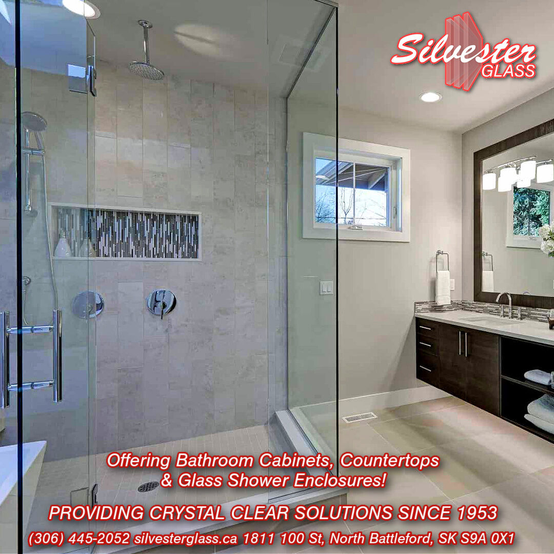 Transform your bathroom into a sanctuary of luxury and relaxation. Our selection of high-quality bathroom cabinets, countertops, and shower enclosures brings sophistication to your doorstep.

#BathroomMakeover #SilvesterGlass #LuxuryLiving

bit.ly/3FCrKo4