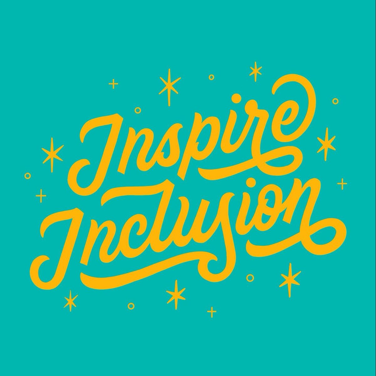 This sparkly #design was created by Freshly Made Type in the #USA 🇺🇸 for the #IWD2024 #IWDTypism challenge ✨️ We love the elegant #InspireInclusion #lettering set against a bold background😍 Thank you to all the talented #creatives around the 🌎️ who have shared their artwork!