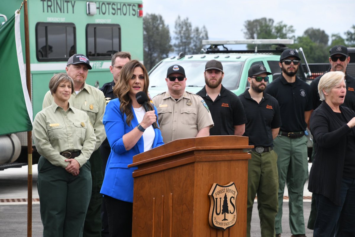 We were happy to celebrate completion of the Redding Air Attack Base Phase 1 enhancements with @R5_Fire_News, @cityofredding last week. This $28M project is crucial for wildfire response across the western U.S.