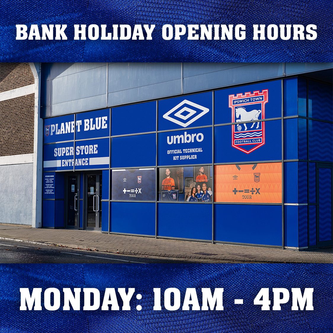 PLANET BLUE | We're open Bank Holiday Monday 10am till 4pm 🛒