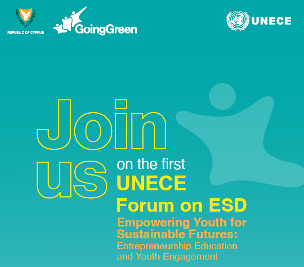 📢Join the @UNECE #ESDForum2024 to explore how #education for #sustainabledevelopment can shape #entrepreneurship & empower #youth for a #sustainable future In collaboration with the Govt. of #Cyprus, @UNEP & #Switzerland 📌27-28 June, Limassol 🇨🇾 🔗bit.ly/3JHAfkj