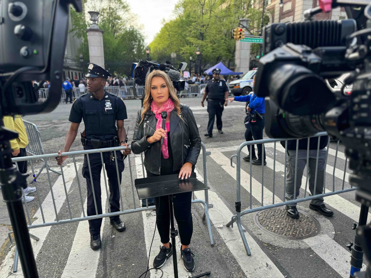 #onassignment  Going live 12 Noon, 5p & 6p on 4/30 for #fox5ny TV news in front of Hamilton Hall on Columbia University campus right before @nypd moved in.  Incredibly lucky to witness history in the making and let you know what’s going on.
 #push4peace #streetsoldiers #fox5ny