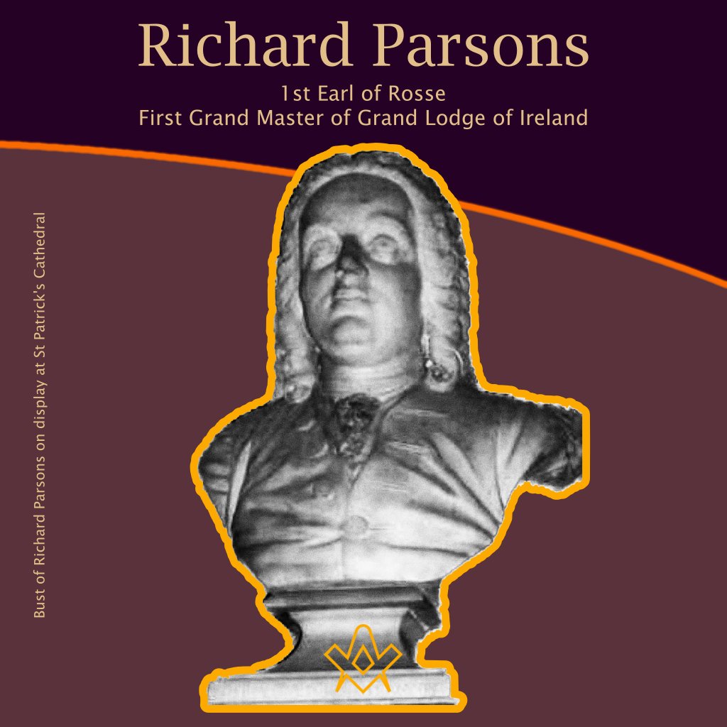 Richard Parsons, 1st Earl of Rosse - July 2023 Issue article @TheSquareMag ift.tt/bc6TkC5 Discover the captivating story of Richard Parsons, 1st Earl of Rosse, the First Grand Master of Grand Lodge of Ireland, as we explore his rise to nobility, scandalous affiliatio…