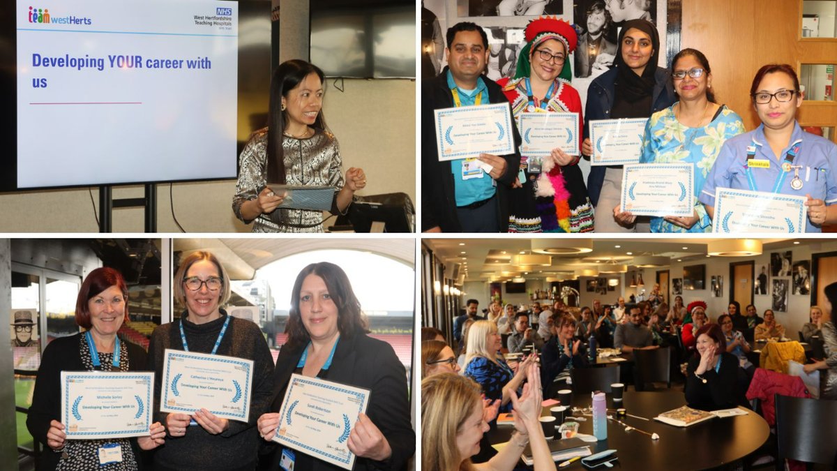 Our career development event, held today at Watford FC, gave our fantastic colleagues a chance to discover the exciting learning and development opportunities on offer within West Herts ⭐ Find out more about how you can join our supportive teams ➡️ bit.ly/westherts